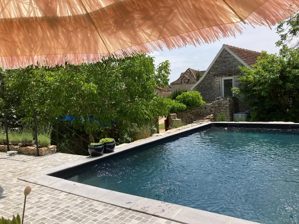 La Pi'Ternelle Bed and Breakfast Salvagnac-Cajarc Frankrike
